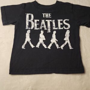The Beatles 2015 Black Graphic Tshirt Toddler Size 18 Months